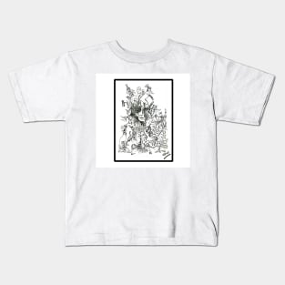 In the frame. Surreal Cartoon. Kids T-Shirt